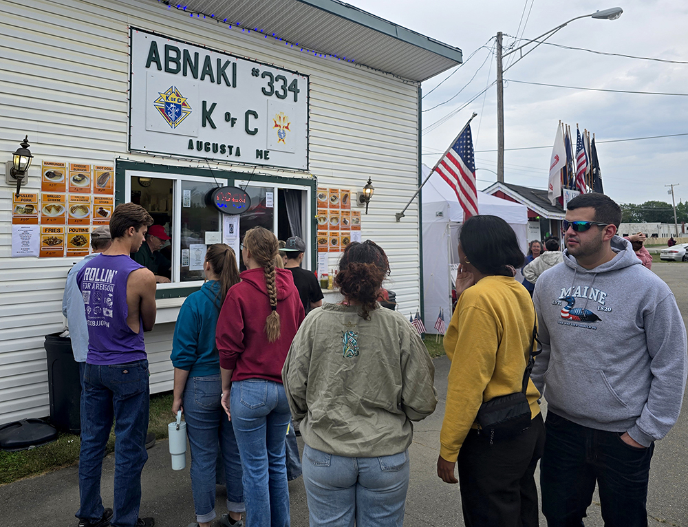 Image of the Knights' Windsor Fair booth